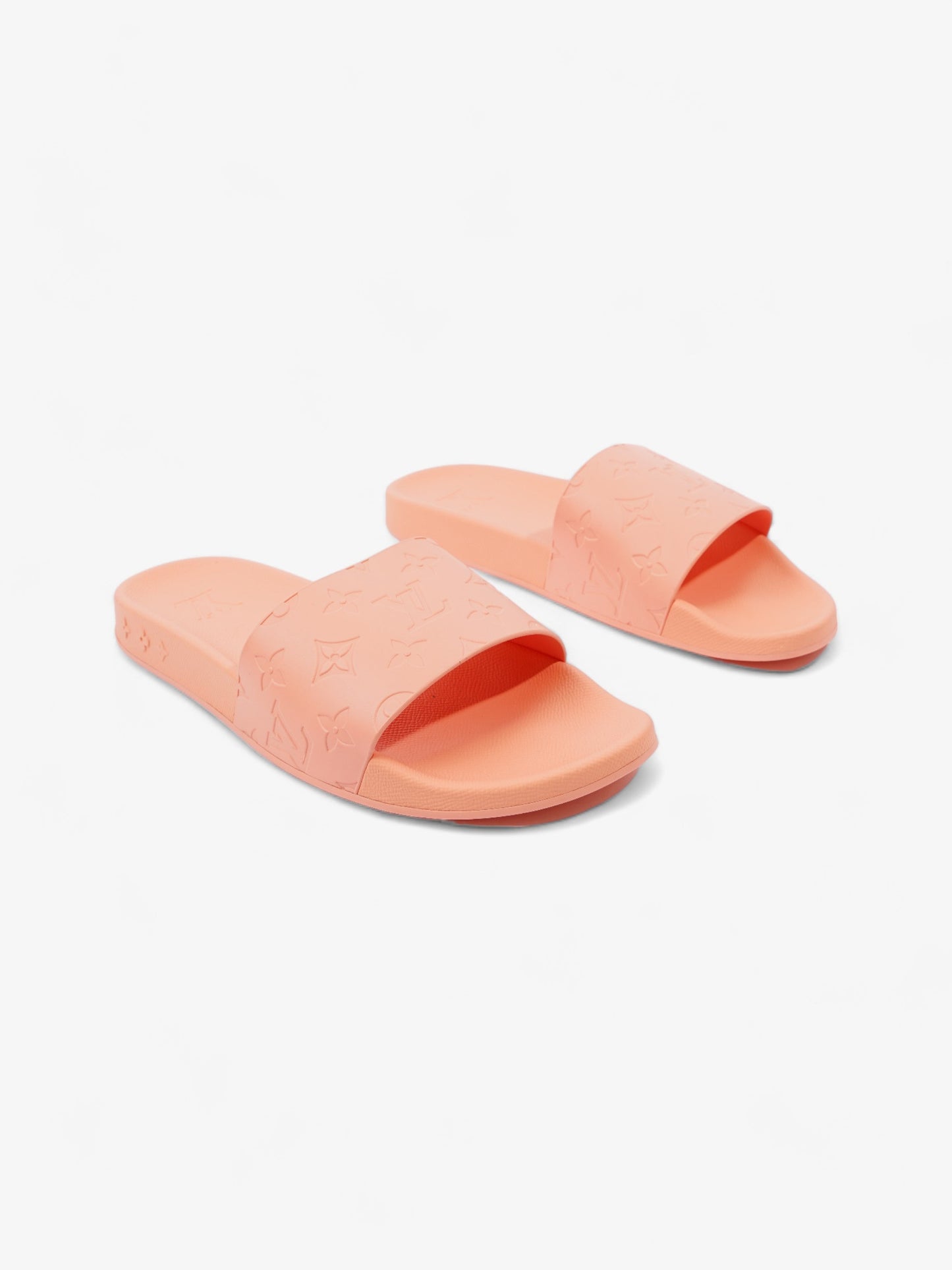 Louis Vuitton Slides Coral Rubber EU 42 UK 8