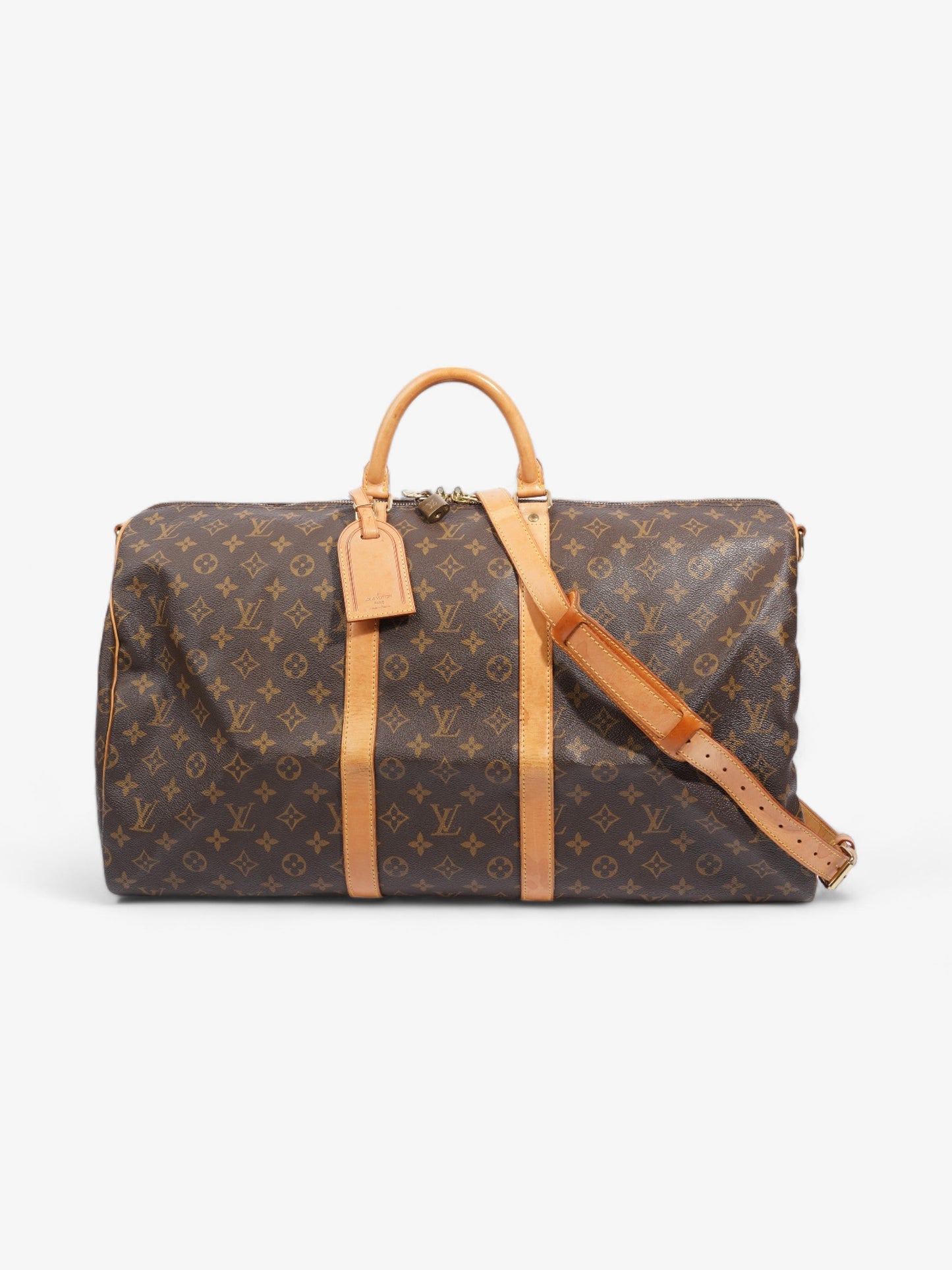 Louis Vuitton Keepall Bandouliere Monogram Coated Canvas 55