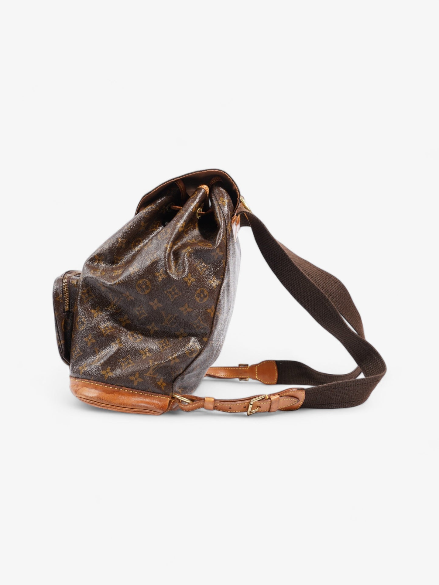 Louis Vuitton Montsouris  Monogram Coated Canvas GM