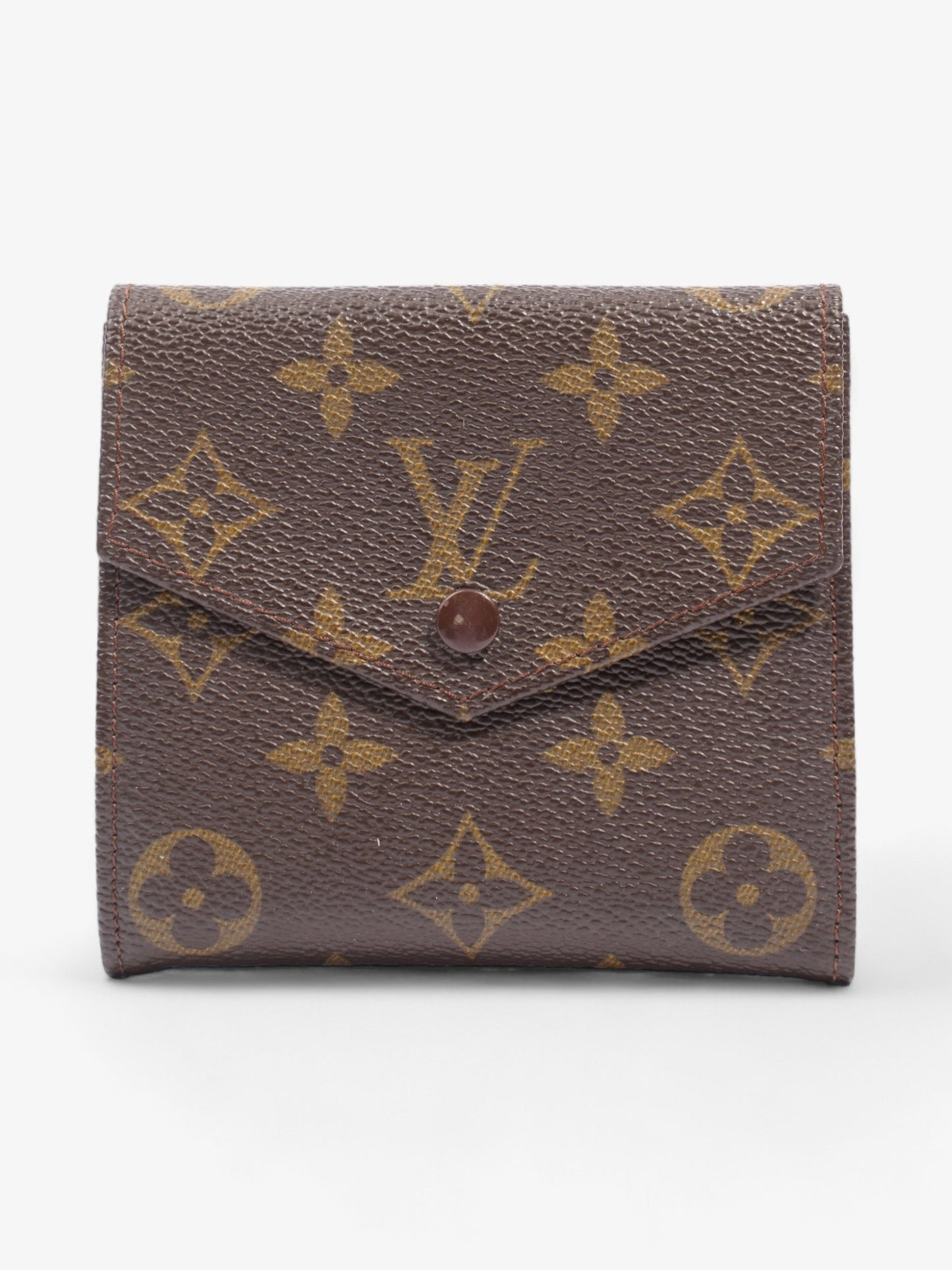 Louis Vuitton Elise Bifold Wallet Monogram Coated Canvas