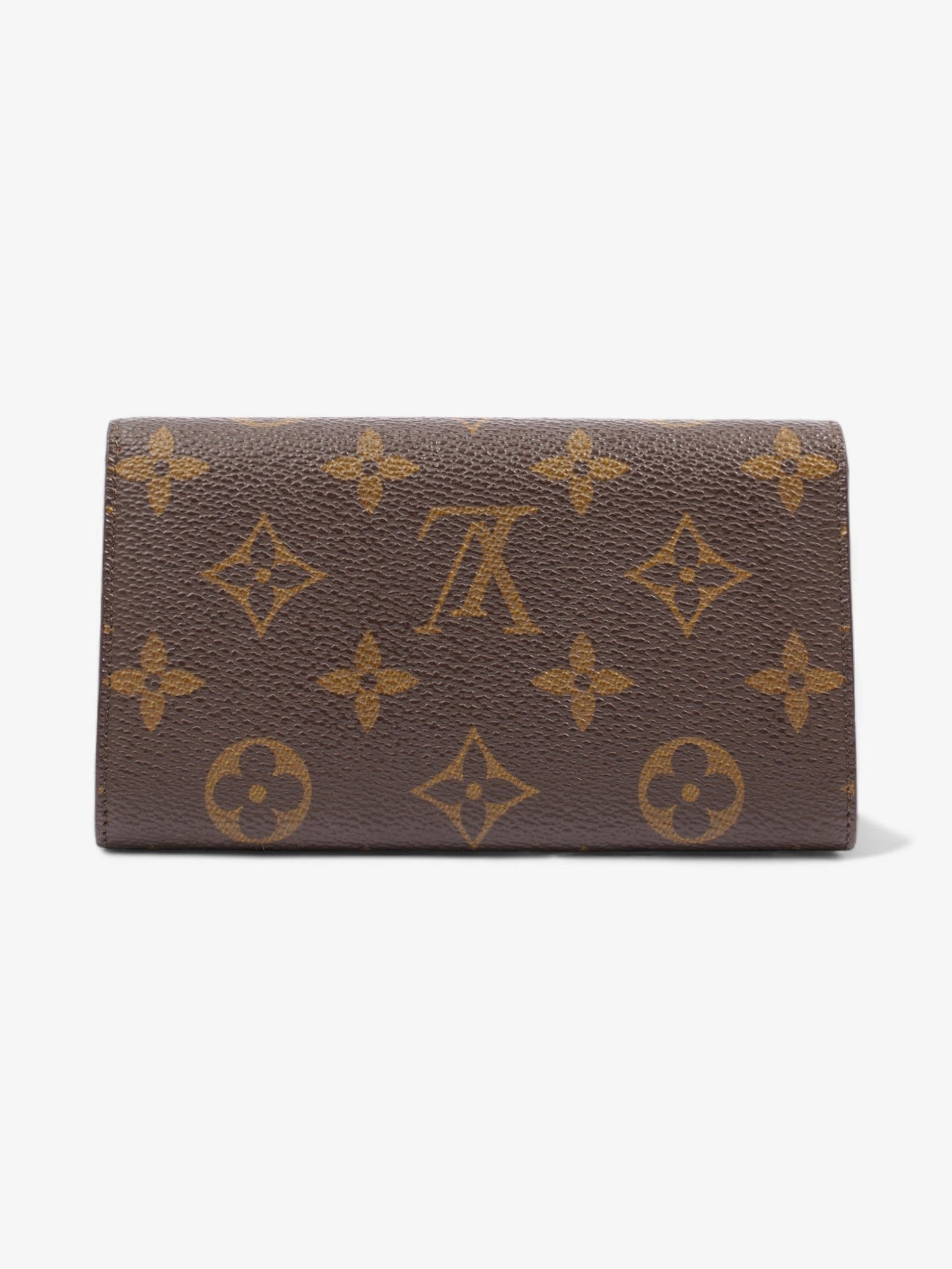 Louis Vuitton Compact Wallet Monogram Coated Canvas