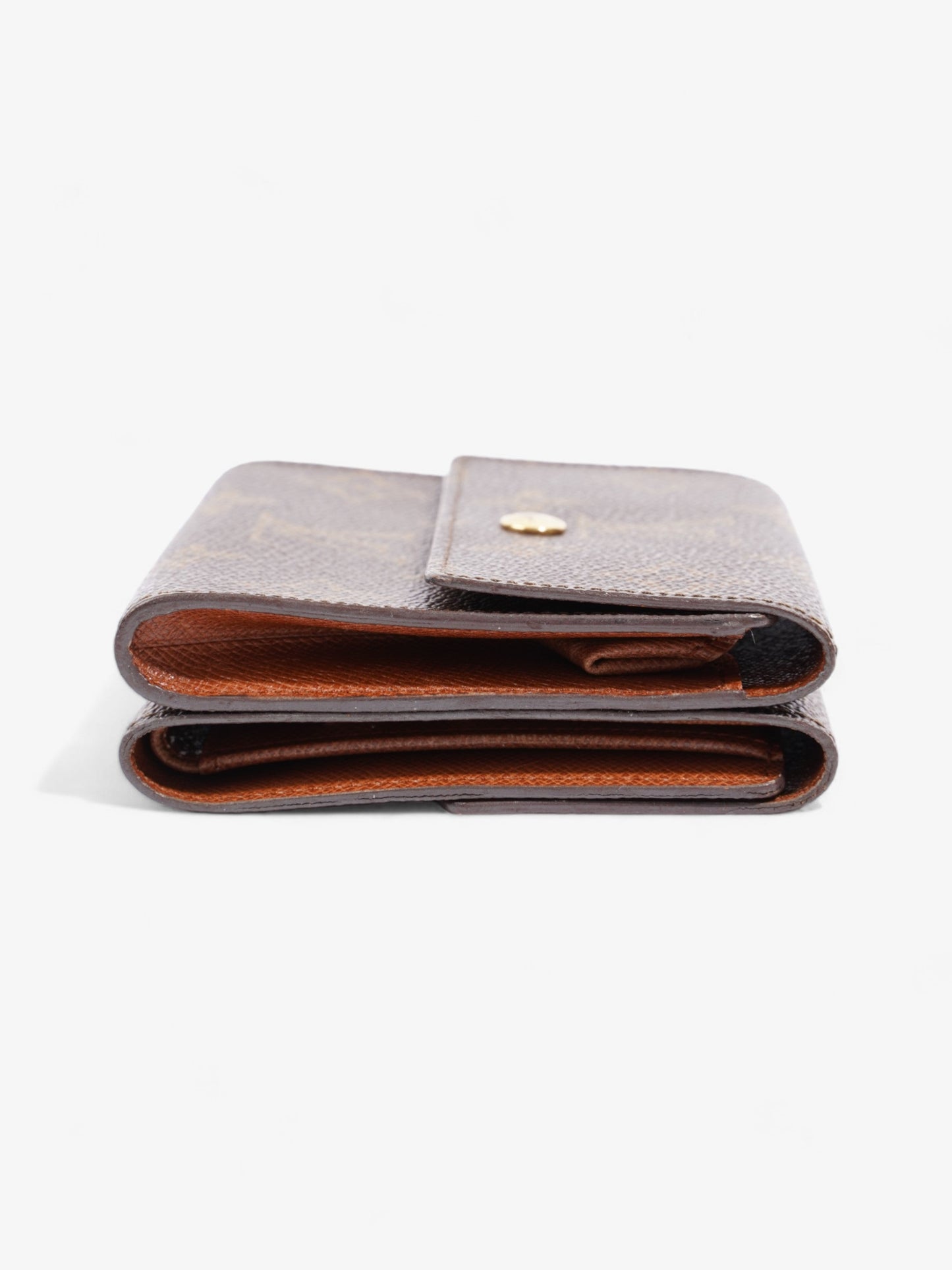 Louis Vuitton Compact Wallet Monogram Coated Canvas