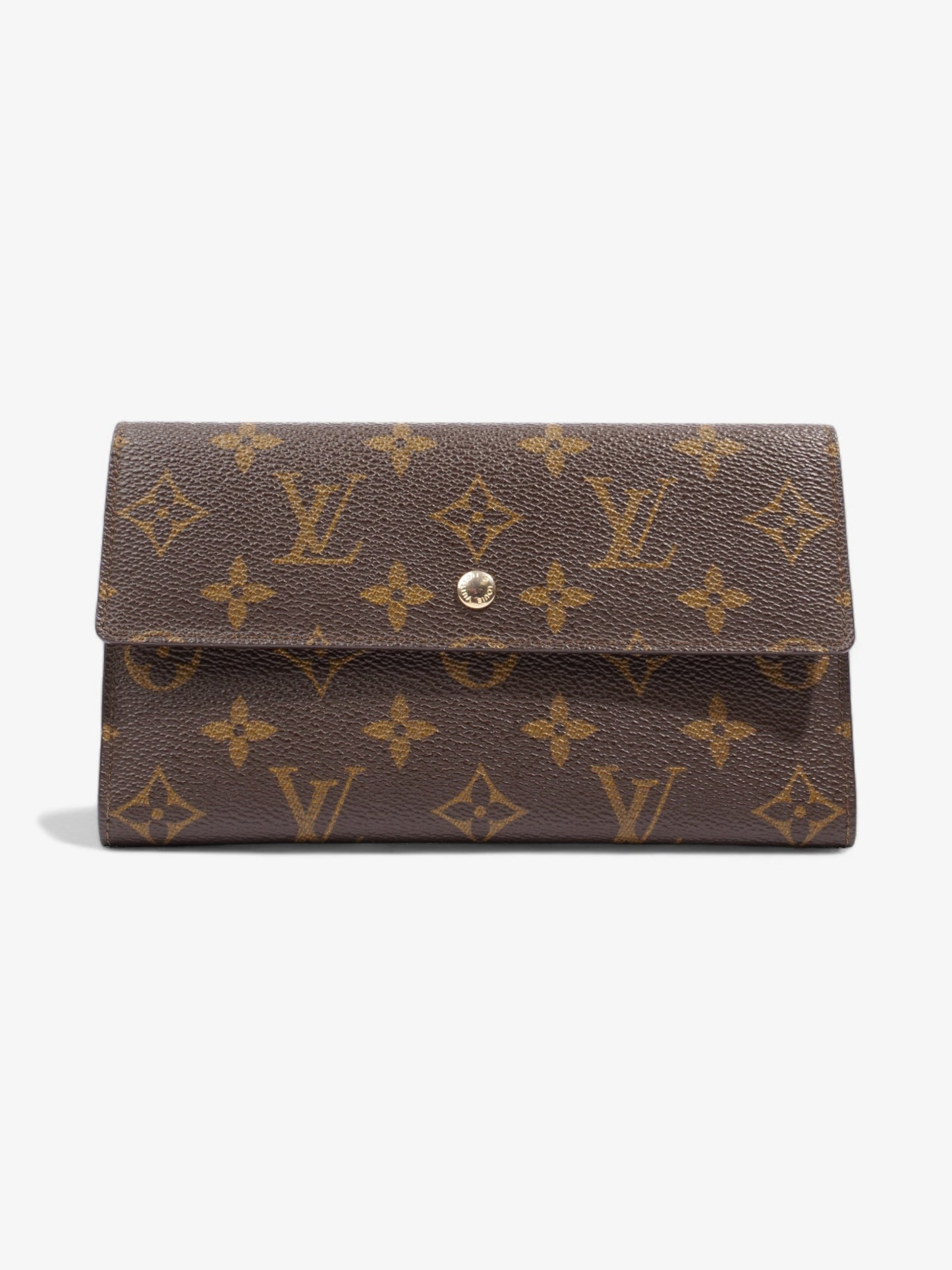 Louis Vuitton Porte Tresor International Wallet Monogram Coated Canvas