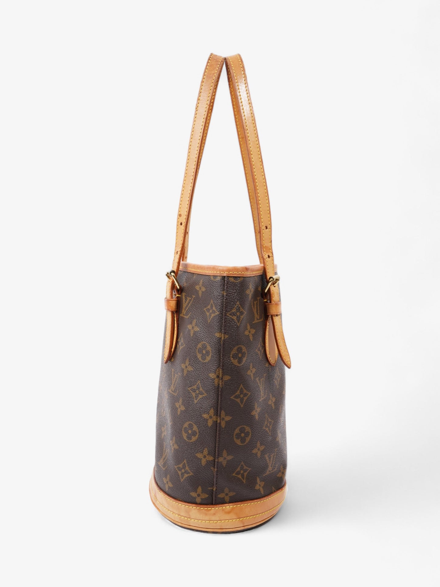 Louis Vuitton Bucket PM  Monogram Coated Canvas PM