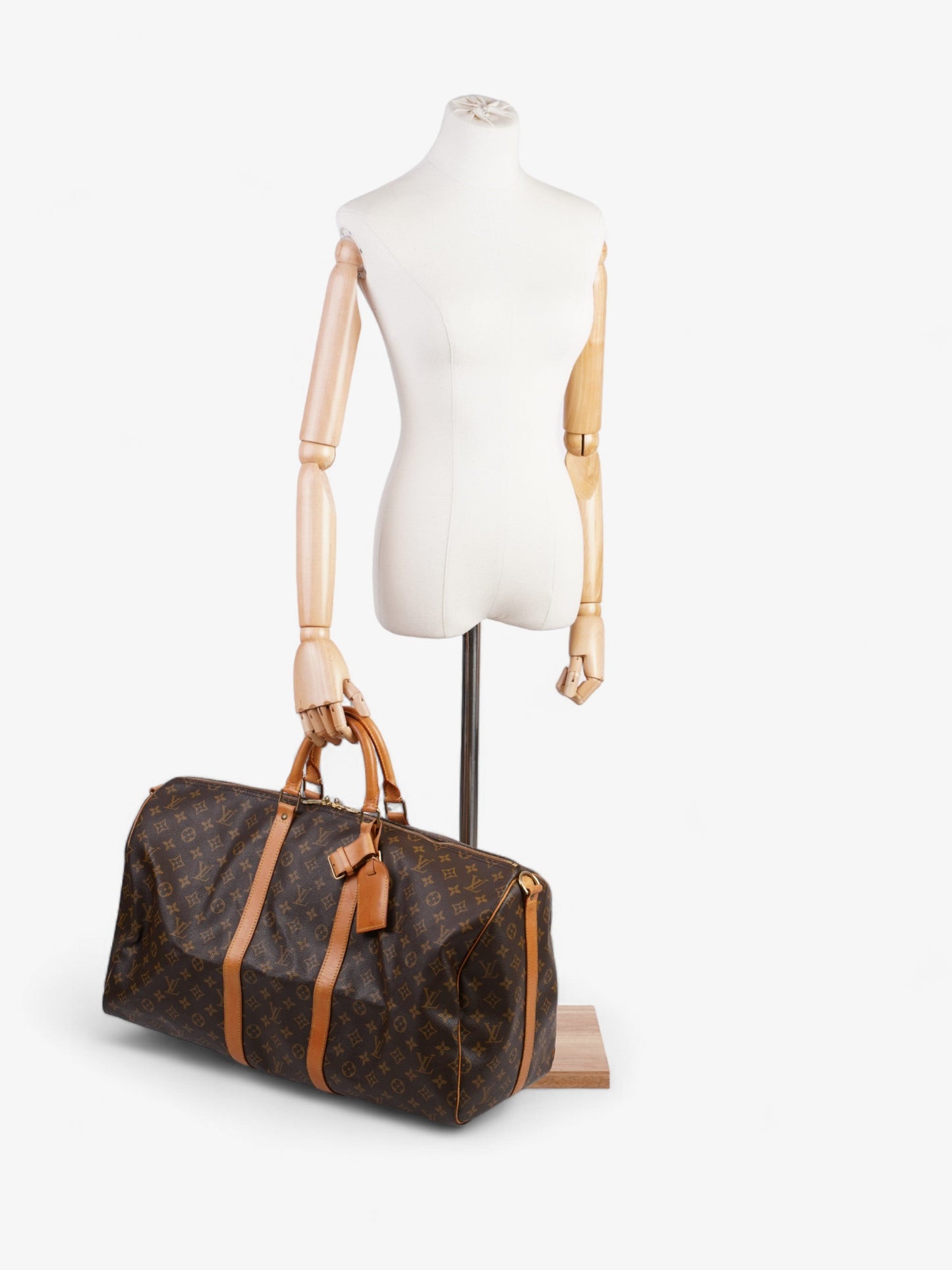 Louis Vuitton Keepall Bandouliere Monogram Coated Canvas 55