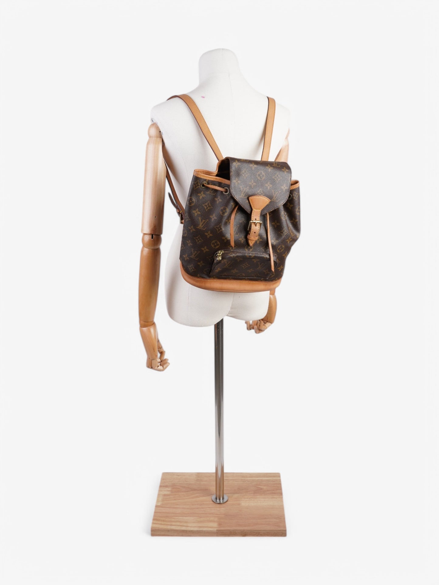Louis Vuitton Montsouris Monogram Coated Canvas MM