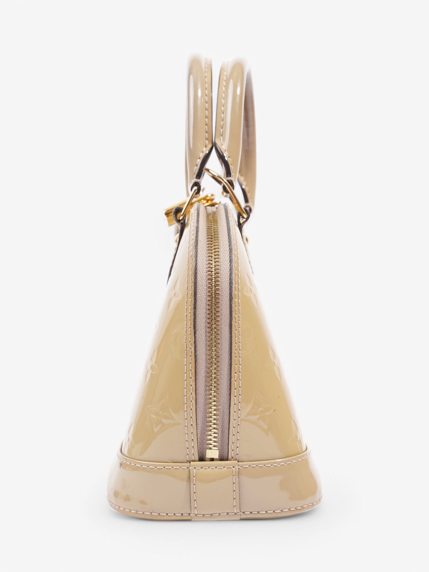 Louis Vuitton Alma Beige Vernis Leather BB