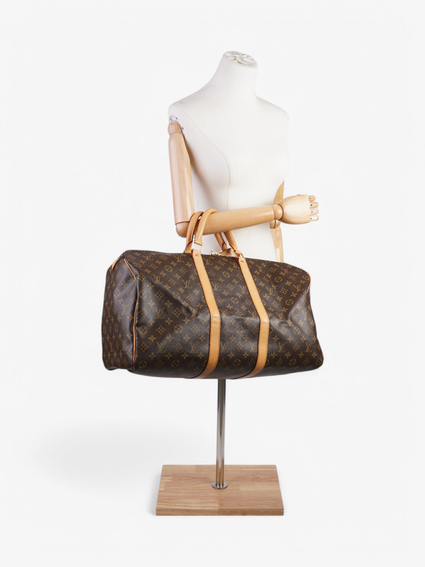 Louis Vuitton Keepall Monogram Coated Canvas 50