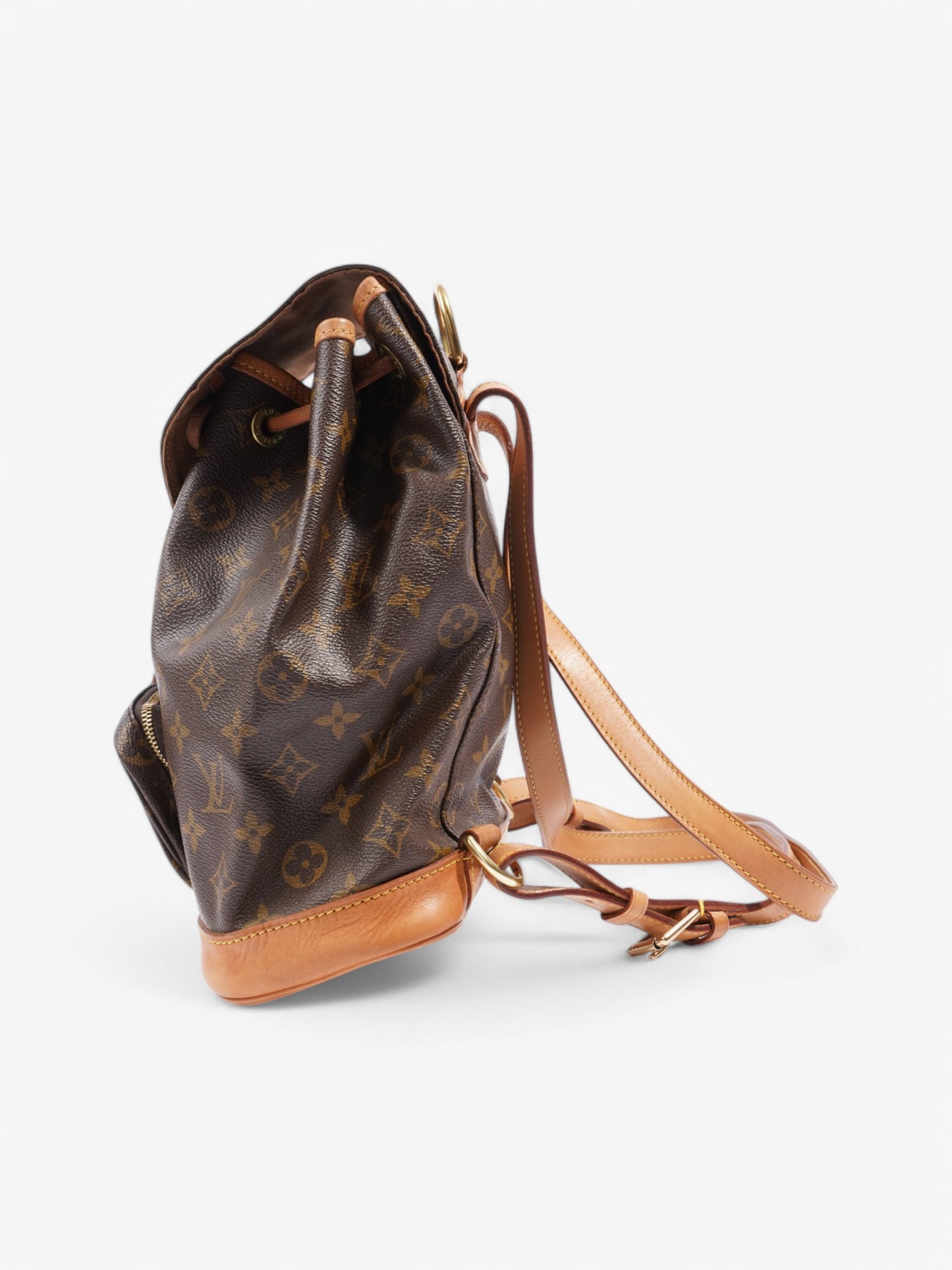 Louis Vuitton Montsouris Monogram Coated Canvas MM
