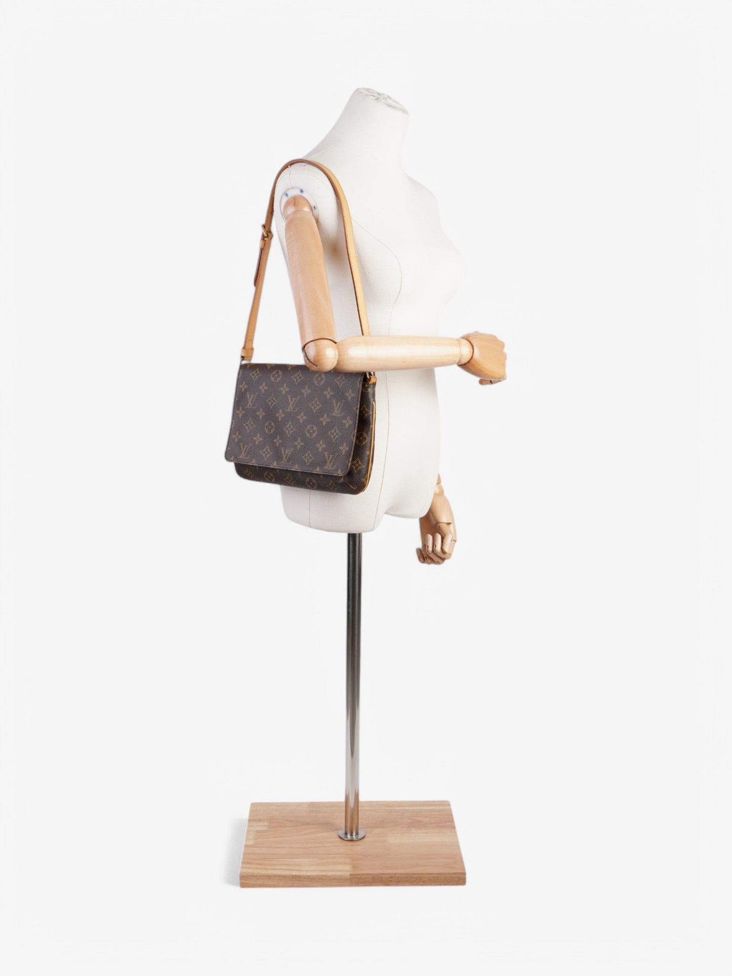 Louis Vuitton Musette Tango Monogram Coated Canvas