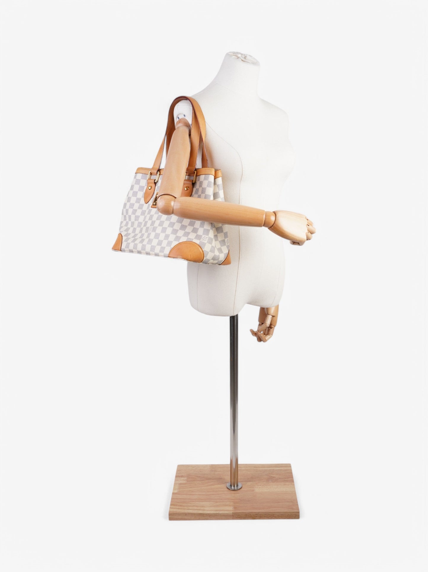 Louis Vuitton Hampstead Damier Azur Coated Canvas PM