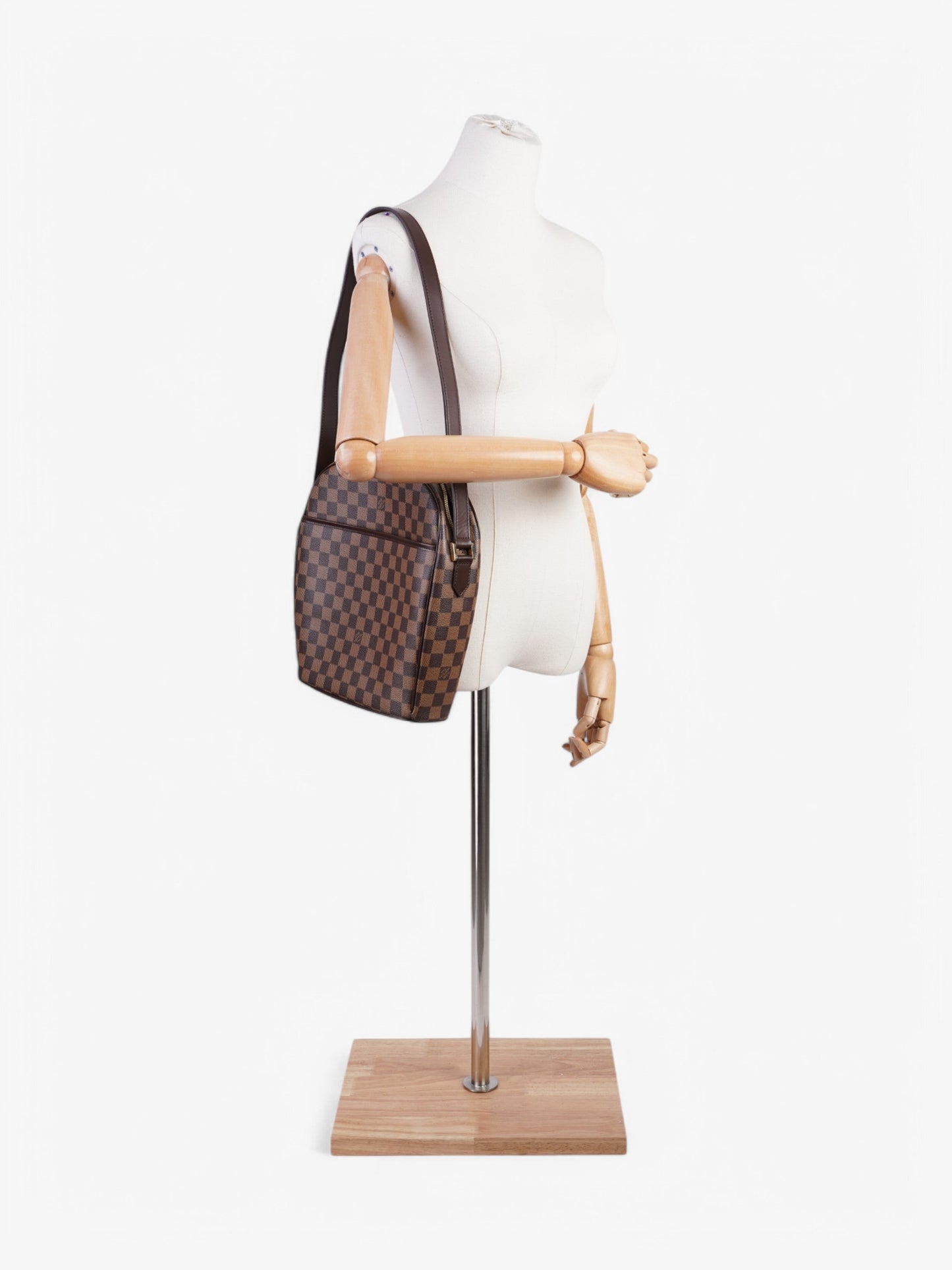 Louis Vuitton Ipanema Damier Ebene Coated Canvas GM