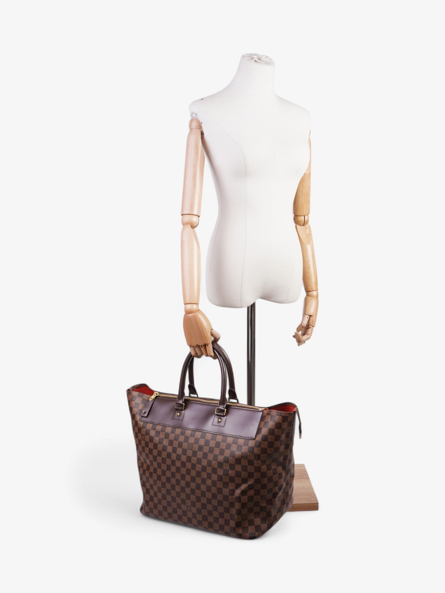 Louis Vuitton Greenwich  Damier Ebene Coated Canvas PM
