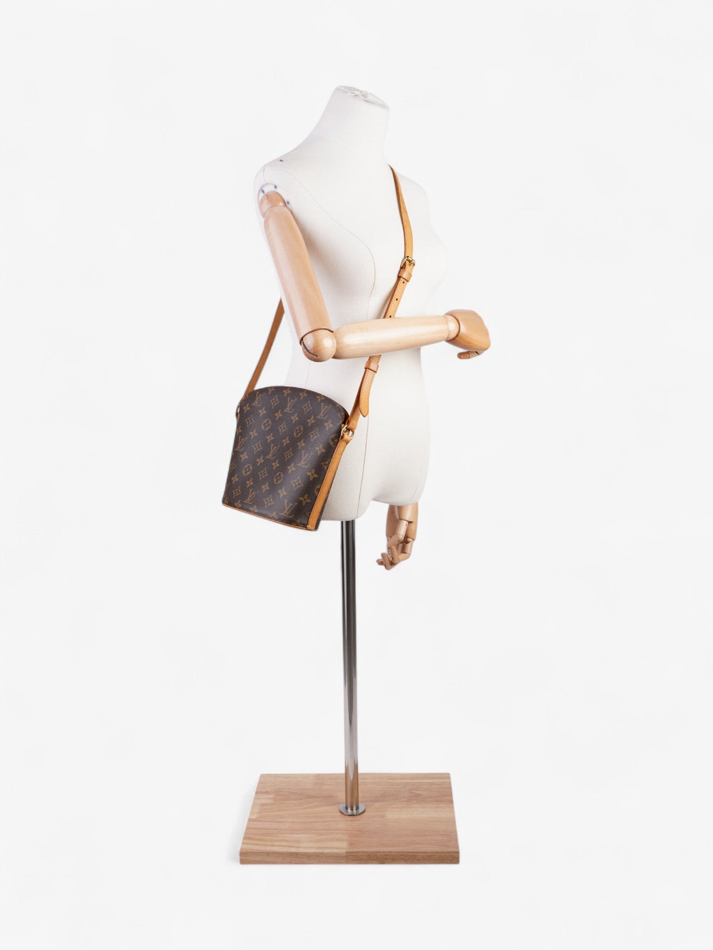 Louis Vuitton Drouot Monogram Coated Canvas