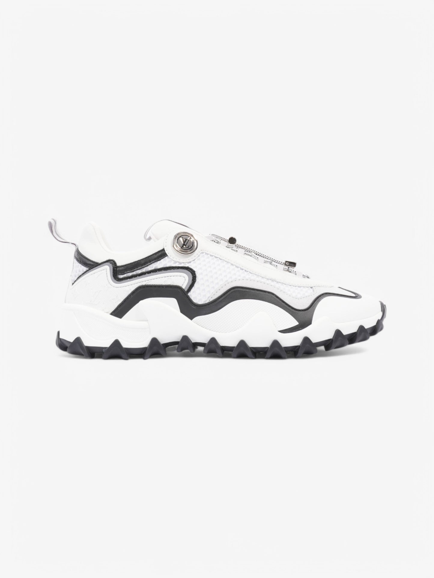 Louis Vuitton Rush Sneakers White / Black Mesh EU 38 UK 5