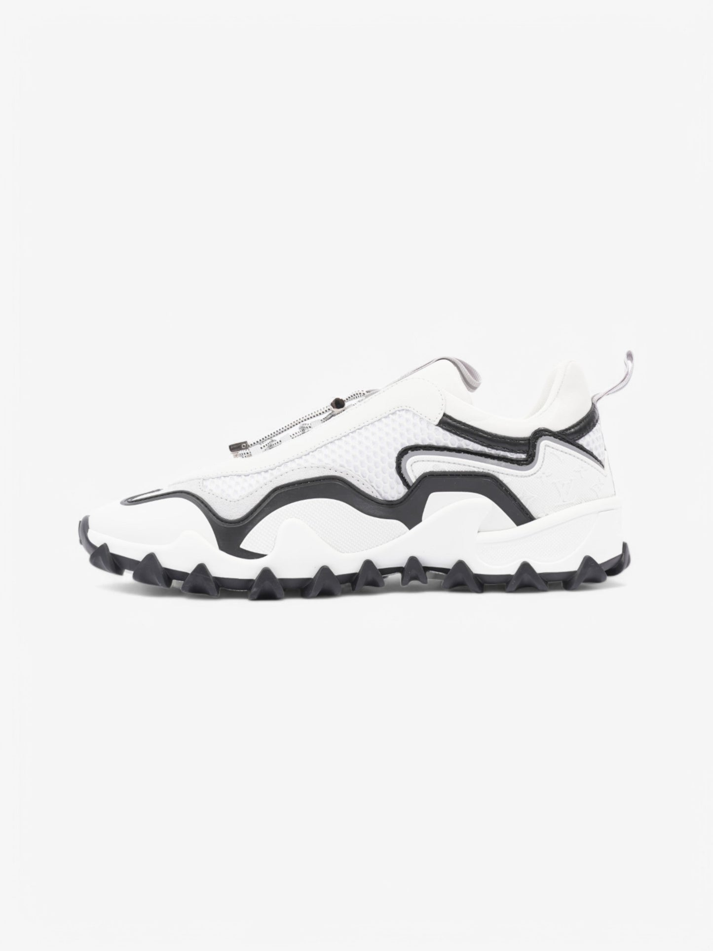 Louis Vuitton Rush Sneakers White / Black Mesh EU 38 UK 5