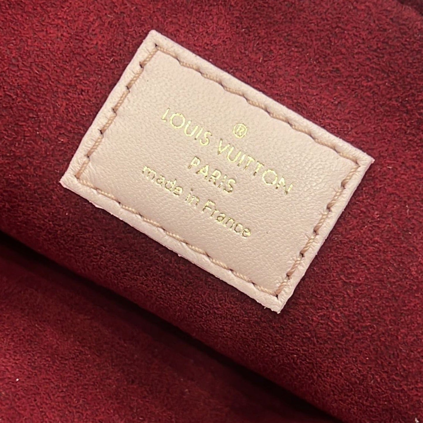 LOUIS VUITTON Coussin PM Monogram Embossed Shoulder Bag Pink