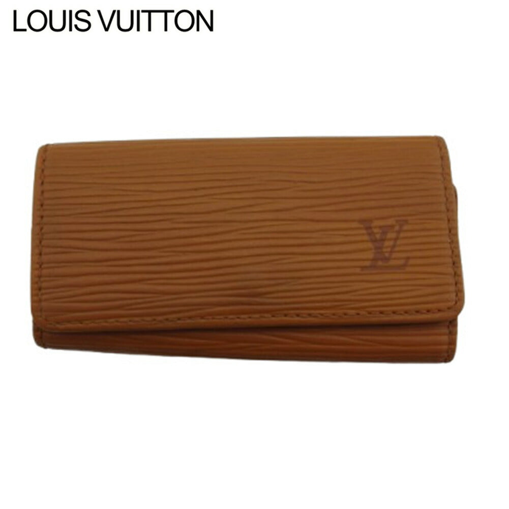 LOUIS VUITTON Key case Key holder  Camel