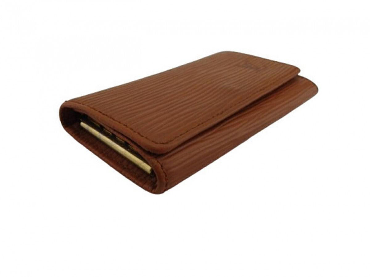 LOUIS VUITTON Key case Key holder  Camel