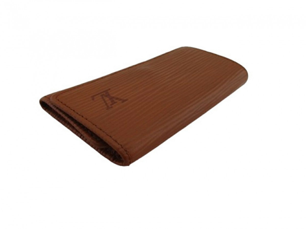 LOUIS VUITTON Key case Key holder  Camel