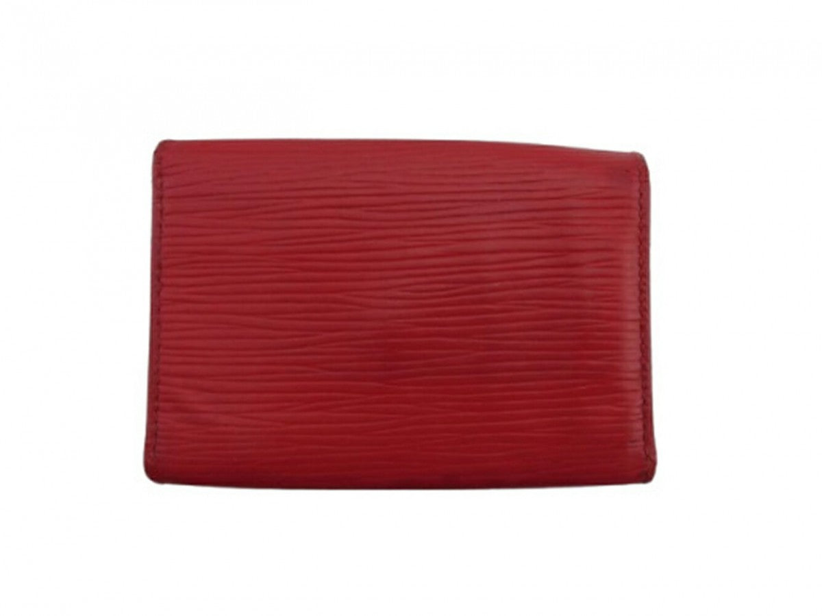 LOUIS VUITTON Key case Key holder  ï¼­63817 Red Multicles6