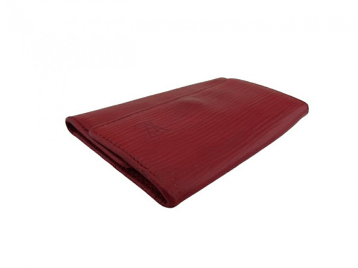 LOUIS VUITTON Key case Key holder  ï¼­63817 Red Multicles6