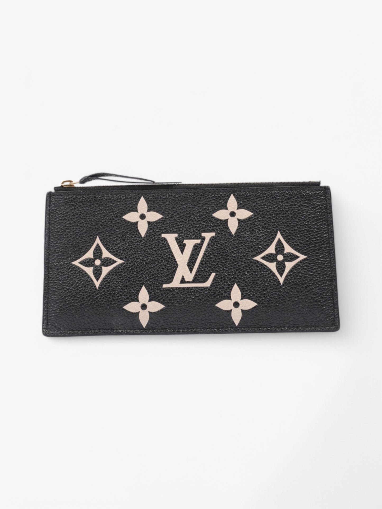 Louis Vuitton Pochette FÃ¨licie Pouch Black / Beige  Leather