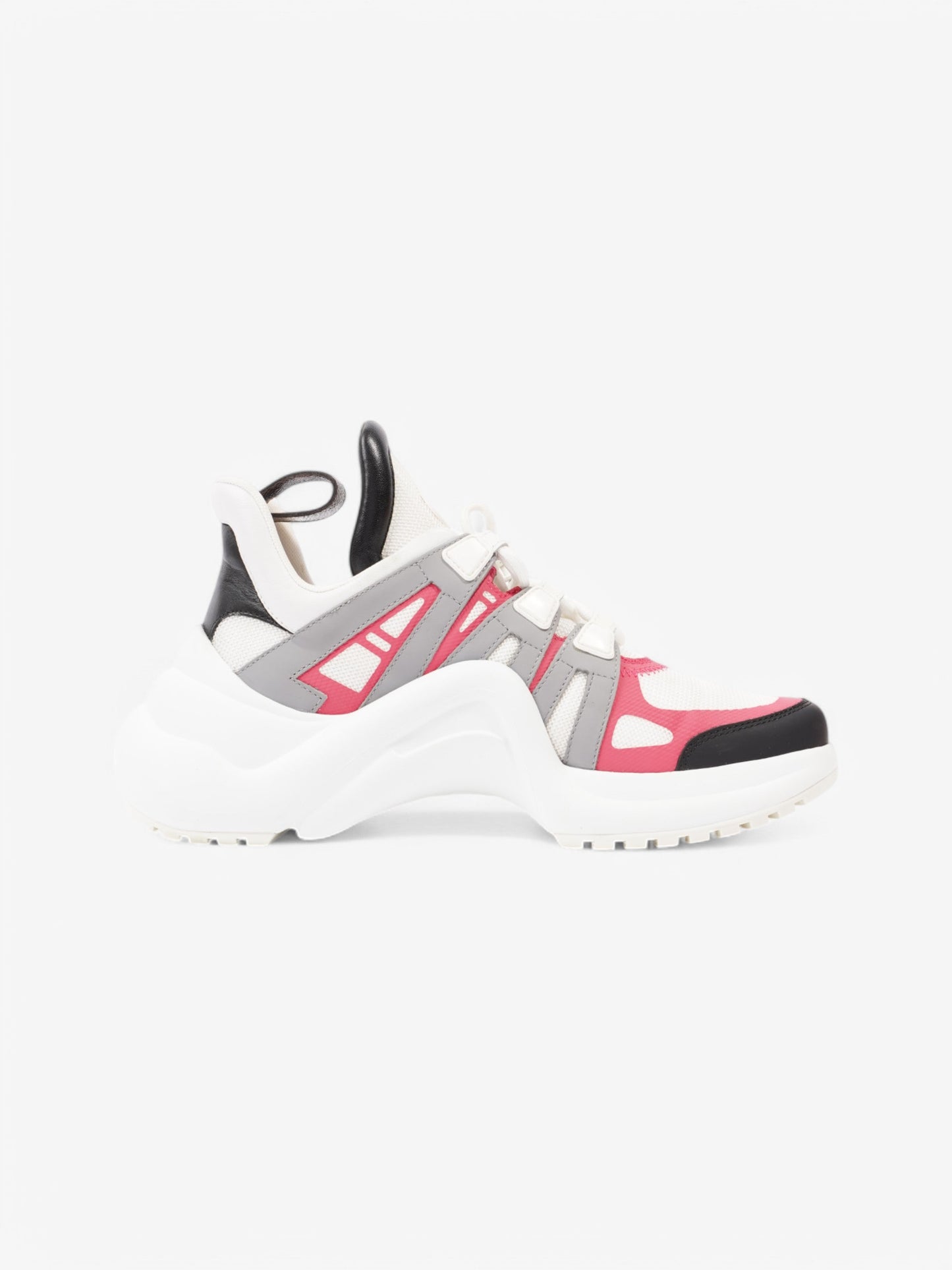 Louis Vuitton Archlight White  / Pink / Grey Mesh EU 37.5 UK 4.5