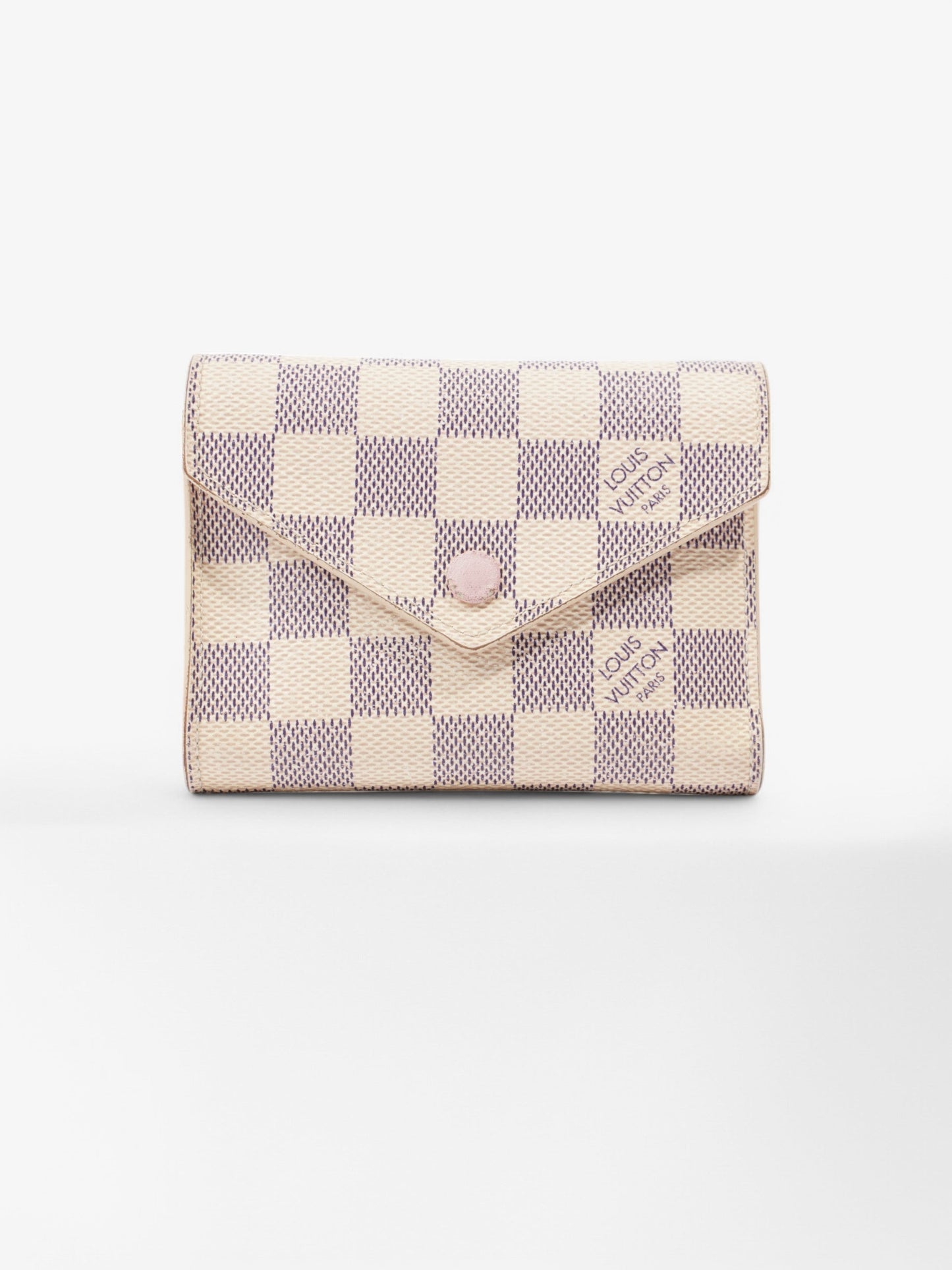 Louis Vuitton Victorine Wallet Damier Azur Coated Canvas