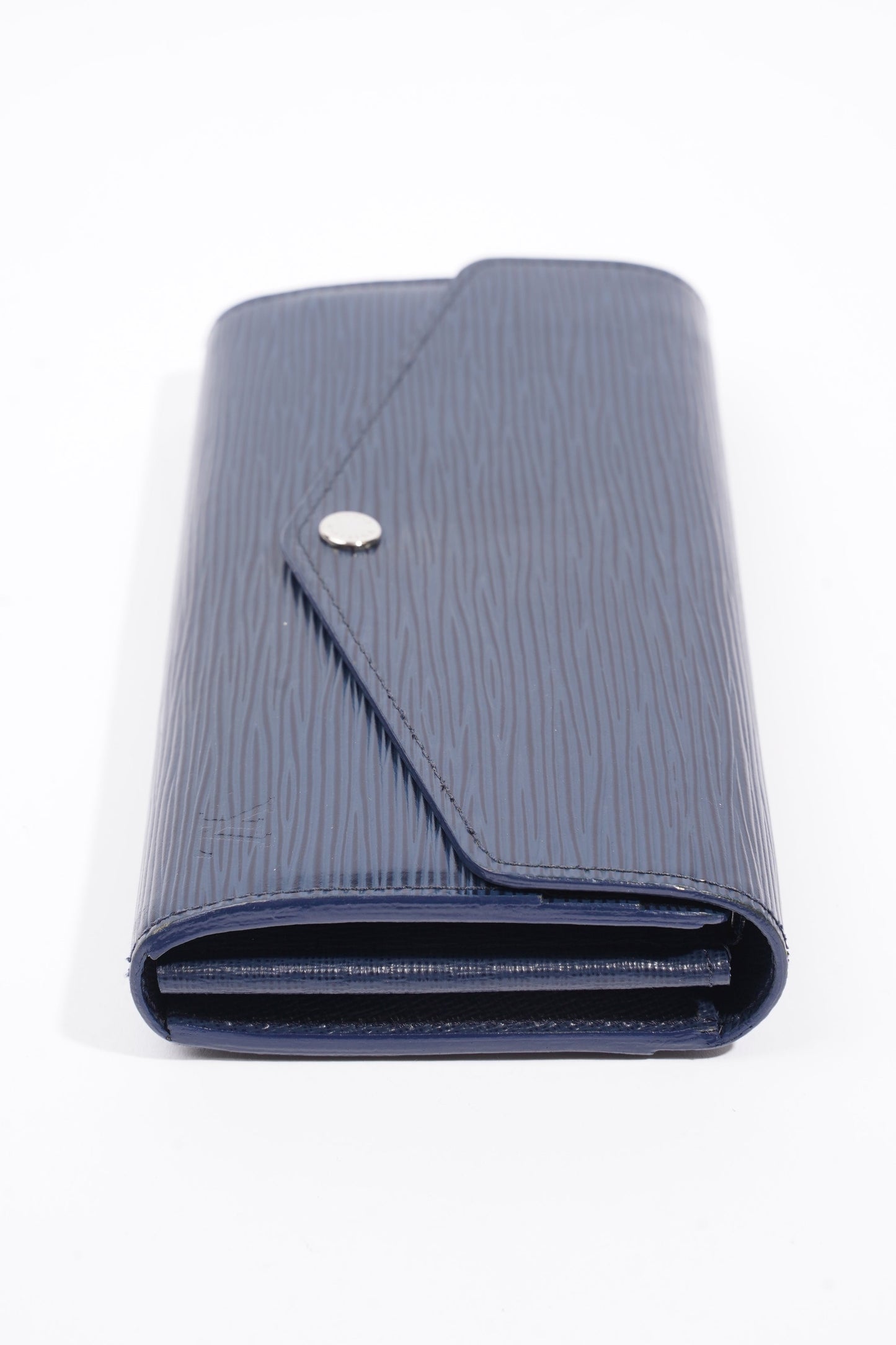 Louis Vuitton Epi Portefeuille Sarah Navy Epi Leather
