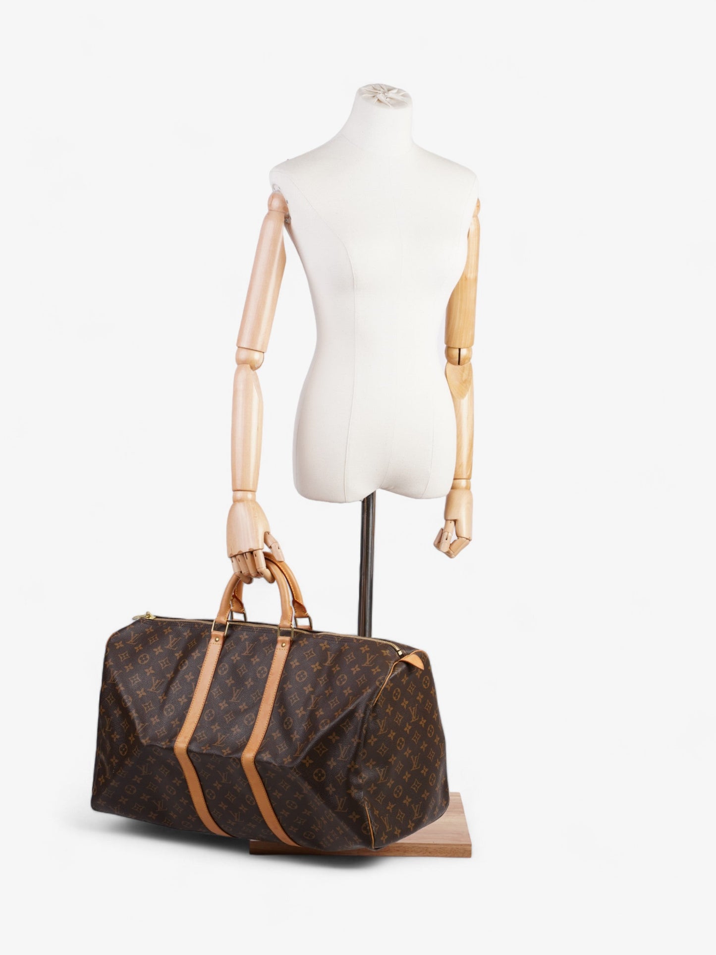 Louis Vuitton Keepall 55 Monogram Coated Canvas
