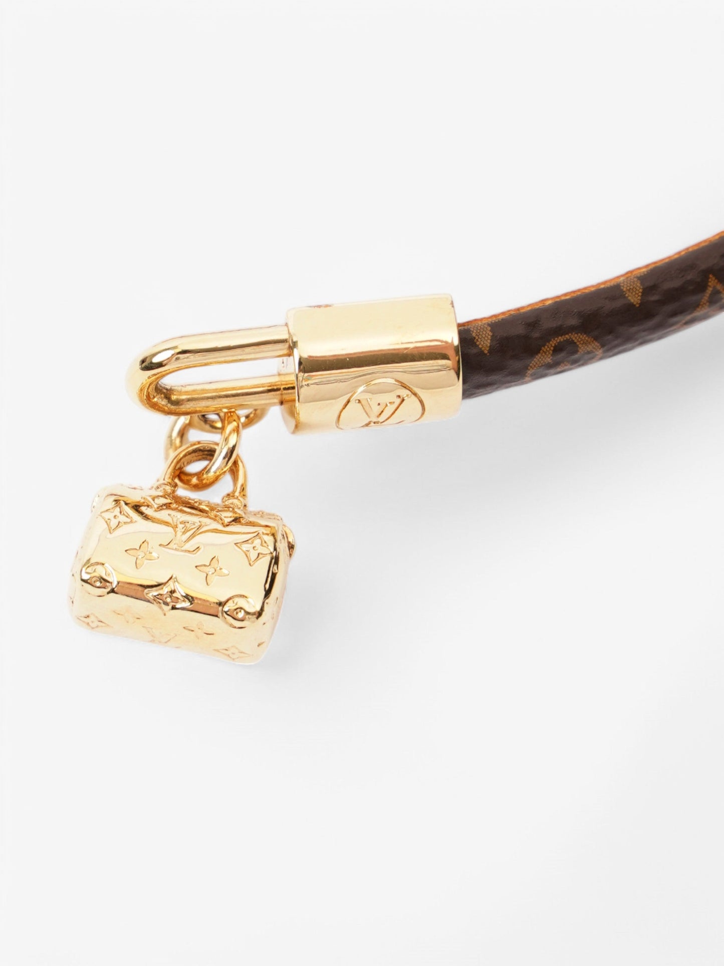 Louis Vuitton LV Bracelet Monogram Coated Canvas