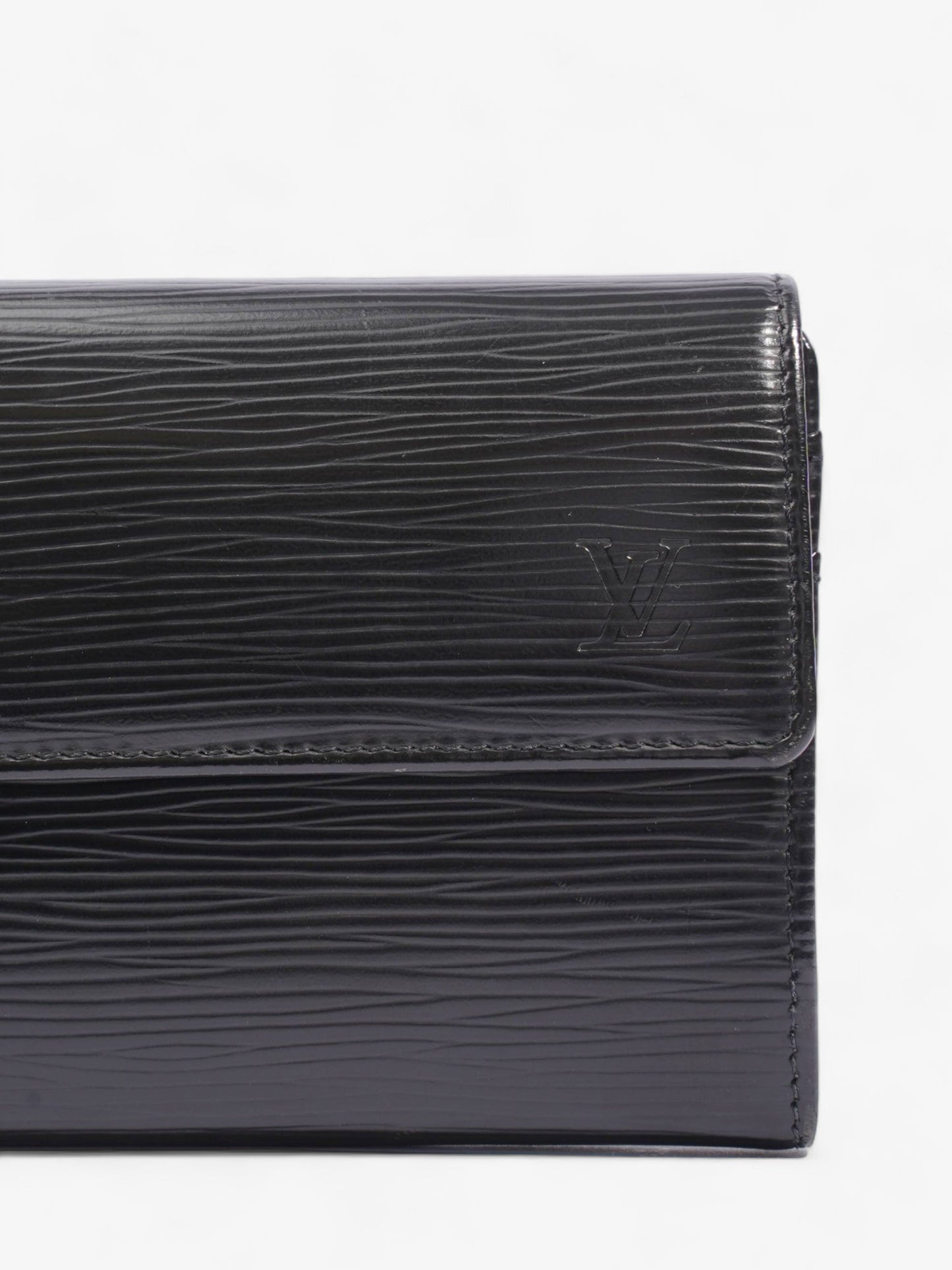 Louis Vuitton Sarah Wallet Black Epi Leather