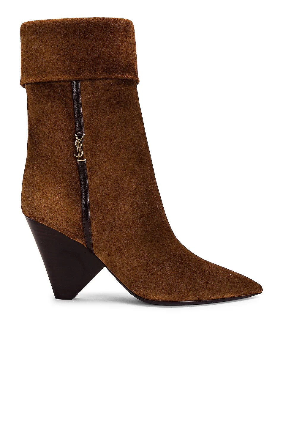 YVES SAINT LAURENT NIKI 85MM SUEDE ANKLE BOOTS