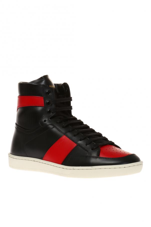 YSL COURT CLASSIC SL10H LEATHER SNEAKERS