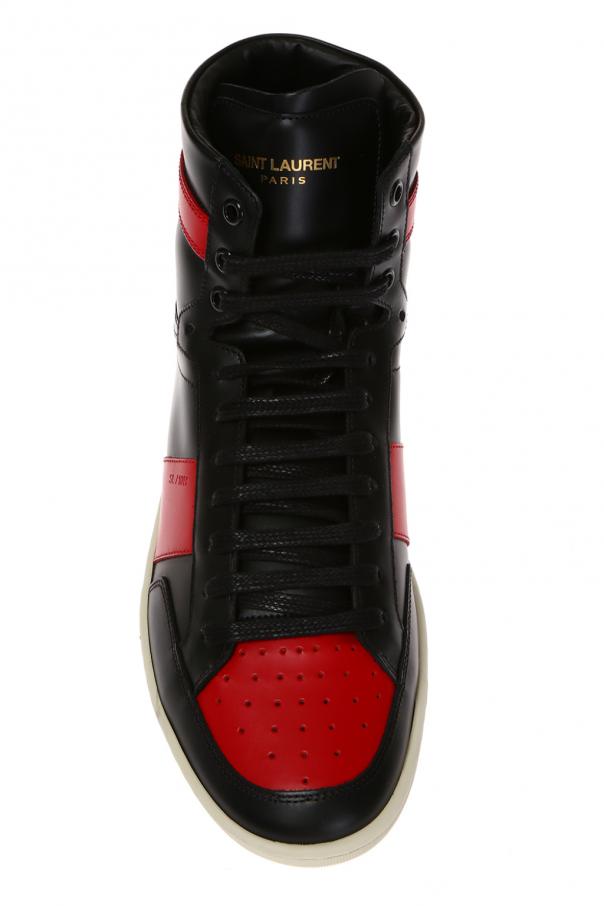 YSL COURT CLASSIC SL10H LEATHER SNEAKERS