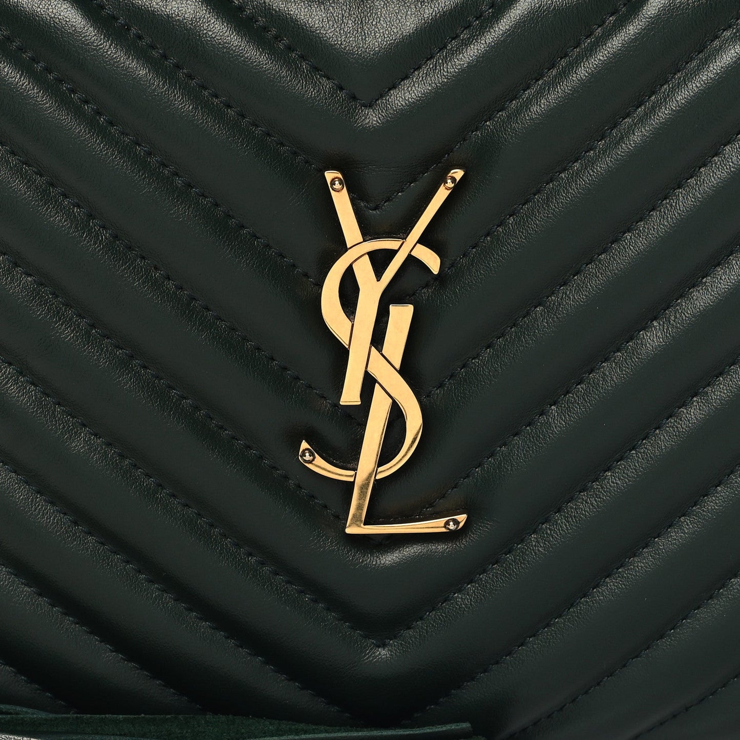 YSL MATELASSE MONOGRAM LOU CALFSKIN LEATHER CAMERA BAG
