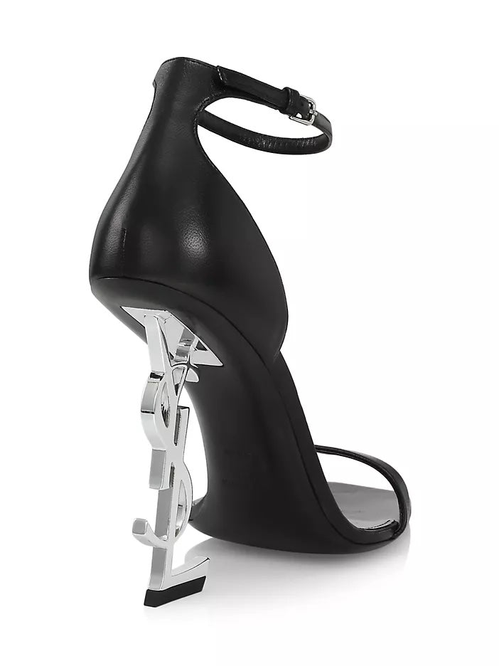 YSL CALFSKIN LEATHER OPYUM 110 SANDALS