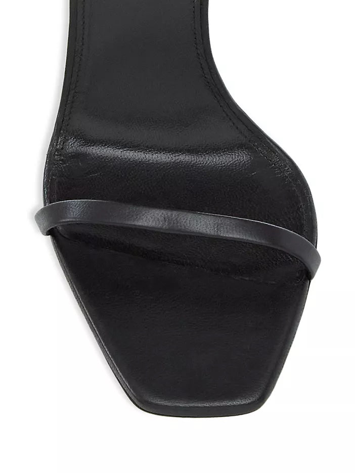 YSL CALFSKIN LEATHER OPYUM 110 SANDALS