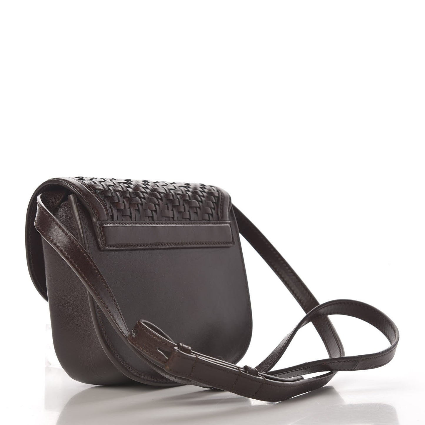 YSL MONOGRAM KAIA WOVEN CROSSBODY BAG
