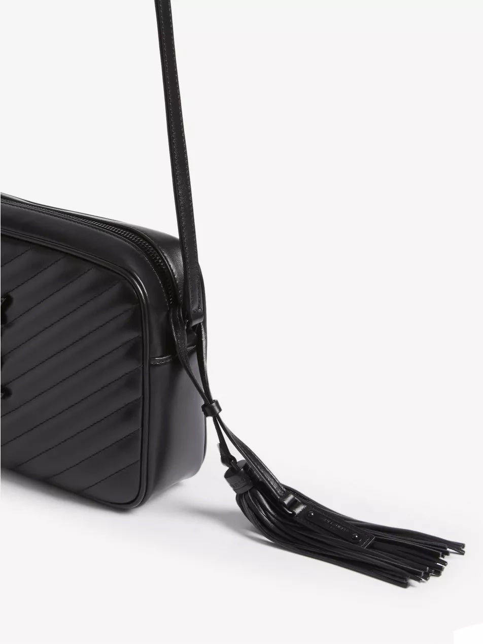 YSL LOU MEDIUM CAMERA BAG IN QUILTED LEATHER