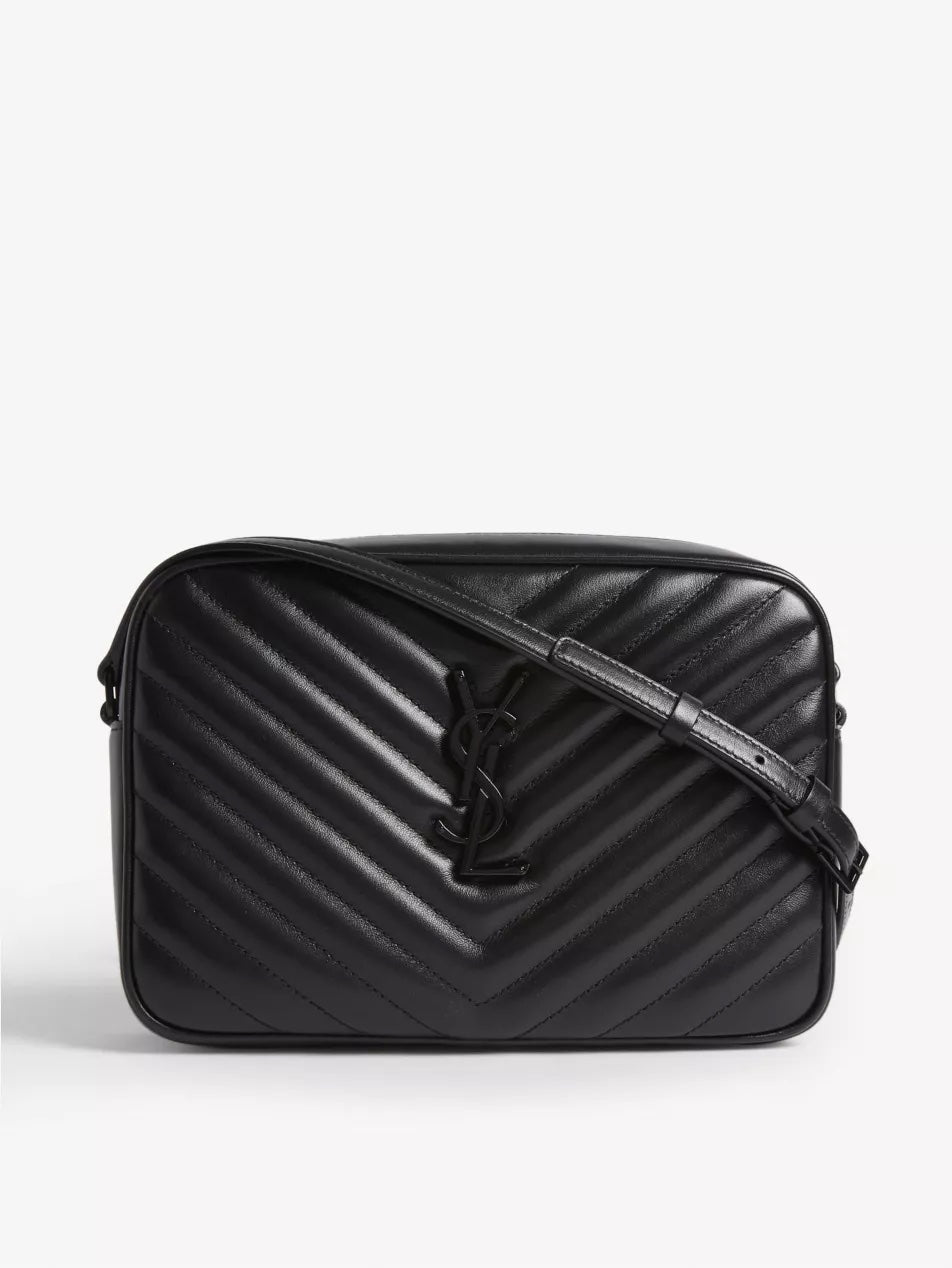YSL LOU MEDIUM CAMERA BAG IN QUILTED LEATHER