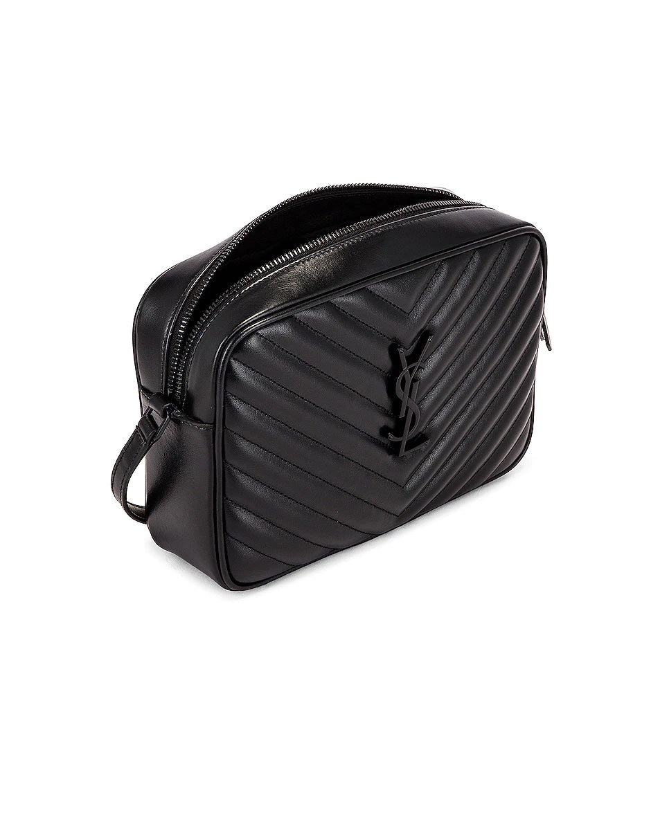 YSL LOU CAMERA BAG IN QUILTED LEATHER