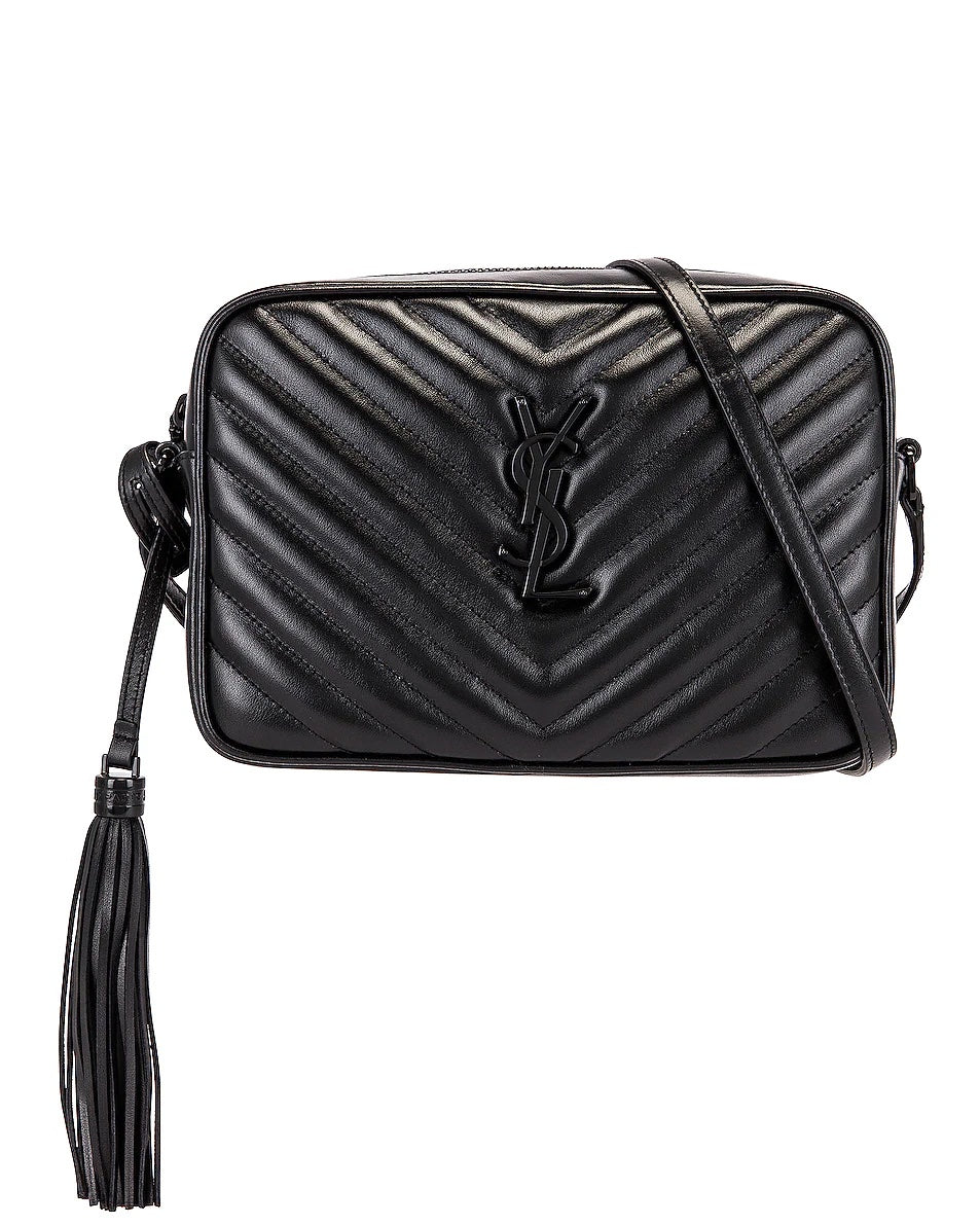 YSL LOU CAMERA BAG IN QUILTED LEATHER