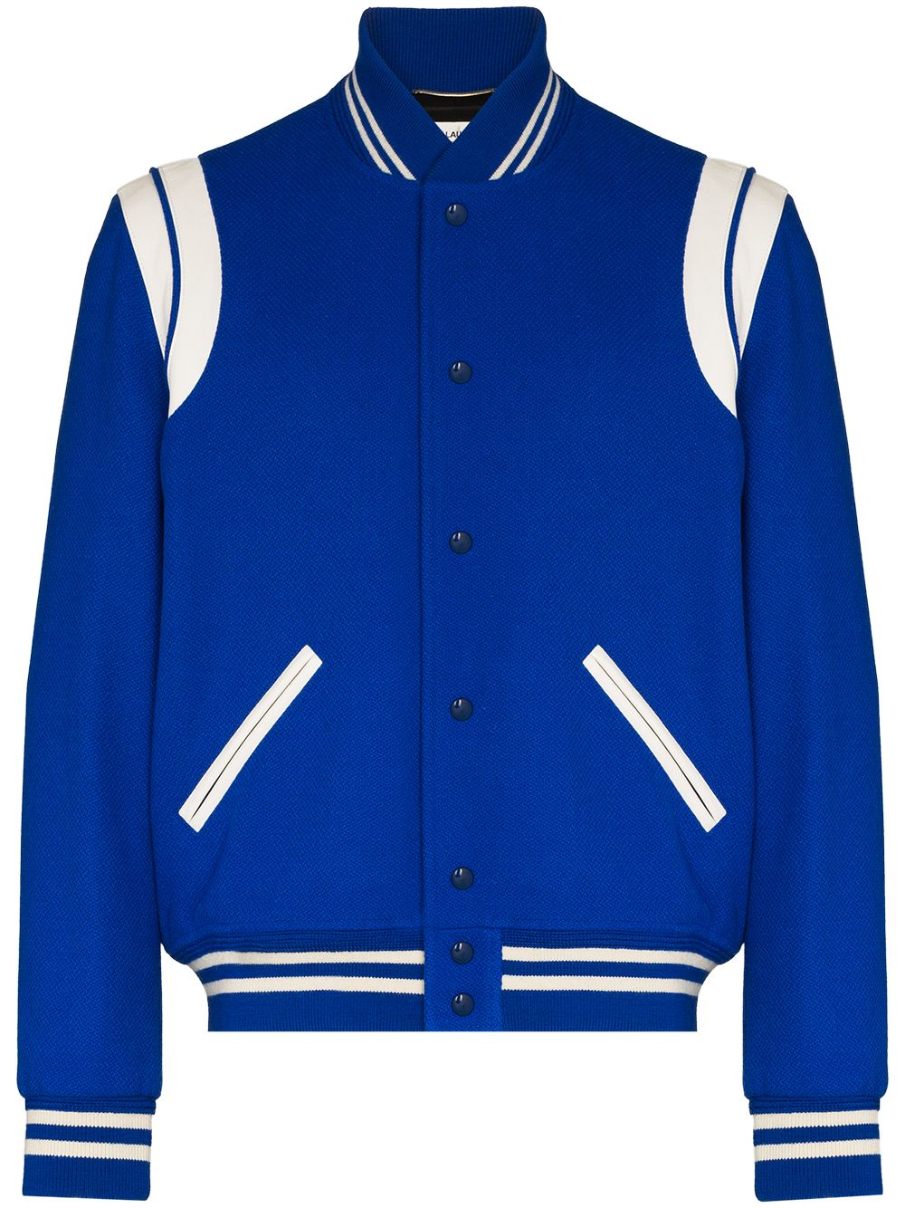 YVES SAINT LAURENT TEDDY VARSITY CLASSIC JACKET