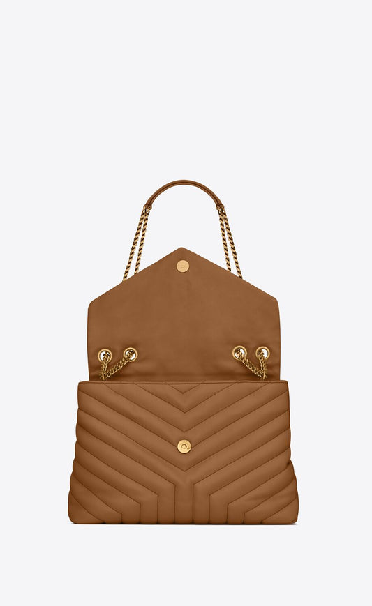 SAINT LAURENT LOULOU MEDIUM MATELASSE "Y" LEATHER BAG