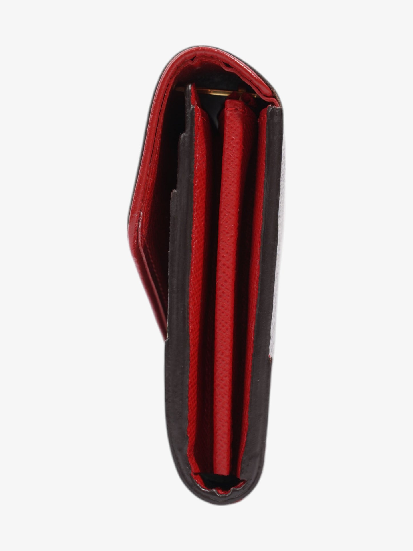 Louis Vuitton Sarah Wallet Monogram / Red Coated Canvas