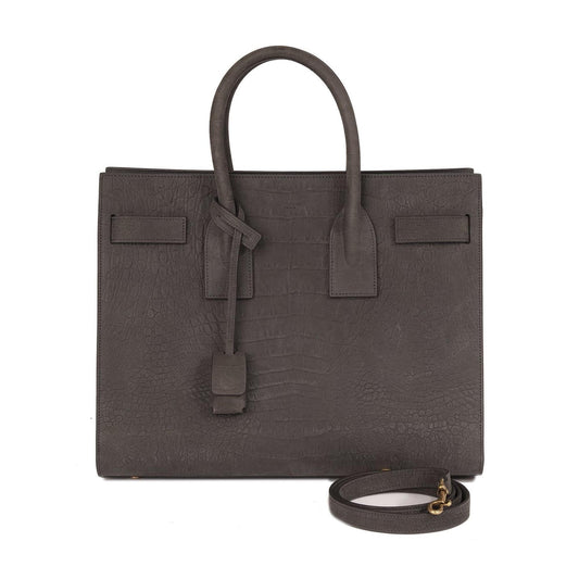 Yves Saint Laurent Crocodile-Embossed Sac De Jour