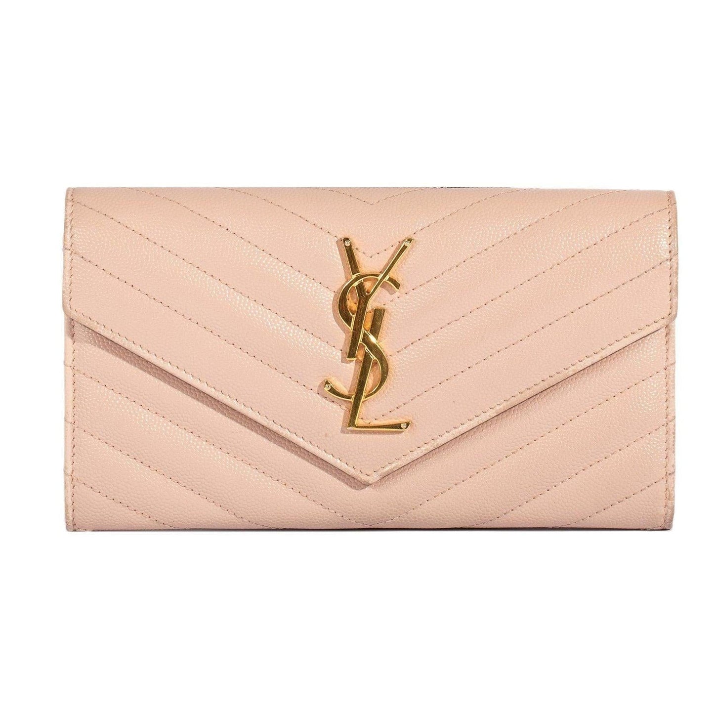 Yves Saint Laurent Large Monogram Wallet