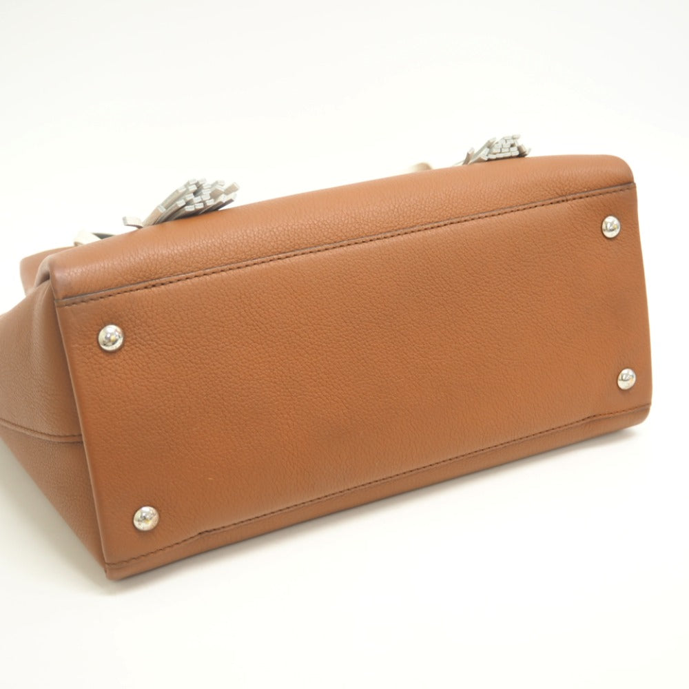 LOUIS VUITTON Handbag M52733 leather Brown Rock meat